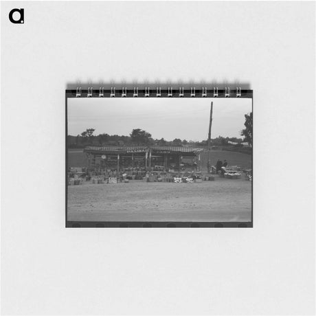 アートメモ帳-Roadside Vegetables, Connecticut
 - ラッセル リー Memo.