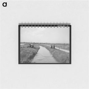 アートメモ帳-Irrigation Ditch, Canyon County
 - ラッセル リー Memo.