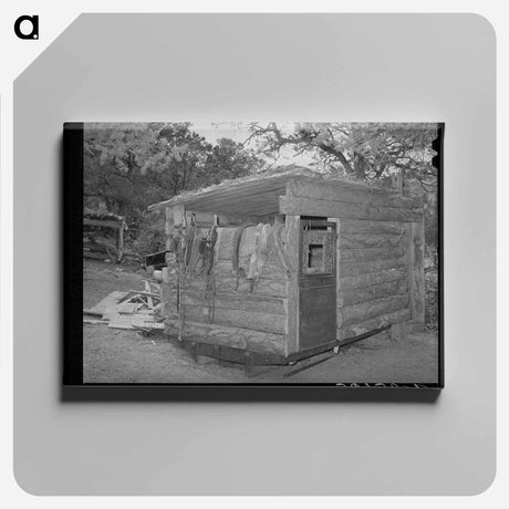 アートパネル-Pie Town Shed
 - ラッセル リー Canvas.