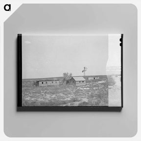 アートパネル-Abandoned Farm, Syracuse
 - ラッセル リー Canvas.