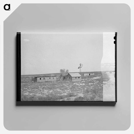 アートパネル-Abandoned Farm, Syracuse
 - ラッセル リー Canvas.
