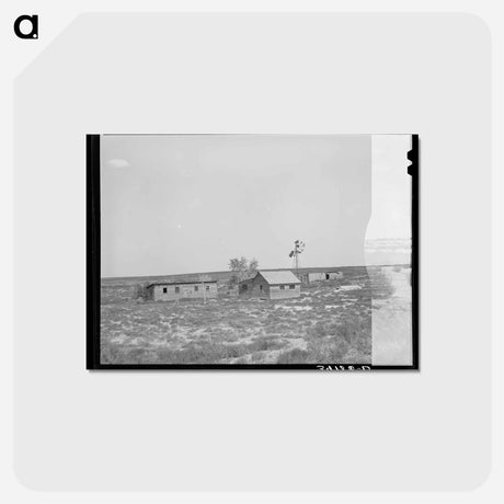 アートポストカード-Abandoned Farm, Syracuse
 - ラッセル リー Postcard.