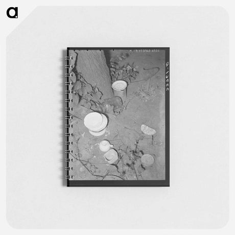 アートメモ帳-Migrant Homestead Dishes
 - ラッセル リー Memo.