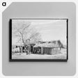 アートパネル-Mexican Day Laborer's Hut
 - ラッセル リー Canvas.