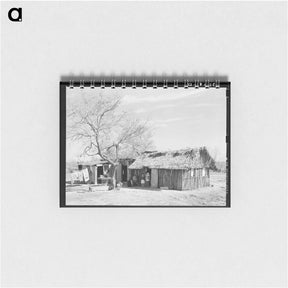 アートメモ帳-Mexican Day Laborer's Hut
 - ラッセル リー Memo.