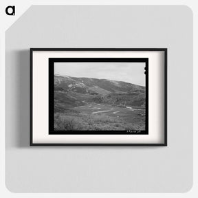 アートポスター-Yampa River Valley
 - ラッセル リー Poster.