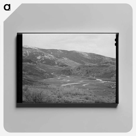 アートパネル-Yampa River Valley
 - ラッセル リー Canvas.
