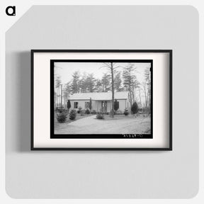 アートポスター-Pre-fabricated House at Greenbelt
 - ラッセル リー Poster.
