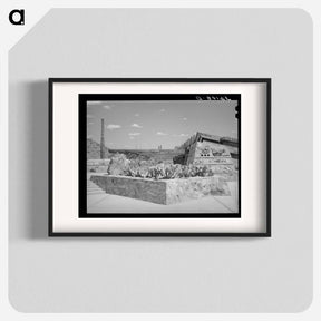 アートポスター-Winter Quarters at McDowell Mountain
 - ラッセル リー Poster.