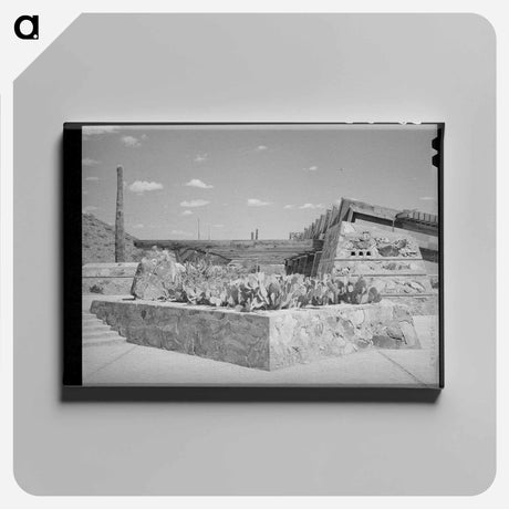 アートパネル-Winter Quarters at McDowell Mountain
 - ラッセル リー Canvas.