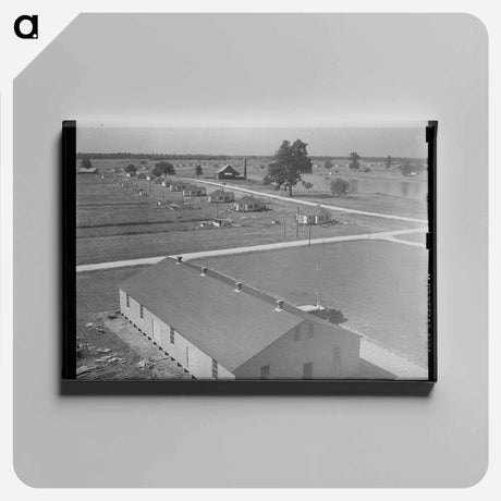 アートパネル-Lake Dick Project, Arkansas
 - ラッセル リー Canvas.