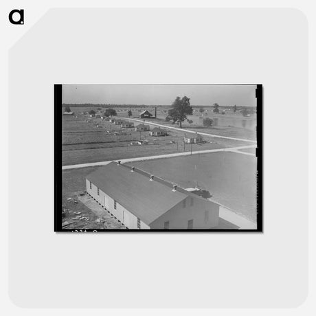 アートポストカード-Lake Dick Project, Arkansas
 - ラッセル リー Postcard.