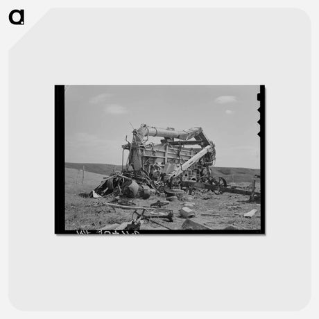 アートポストカード-Dust and Dreams
 - ラッセル リー Postcard.