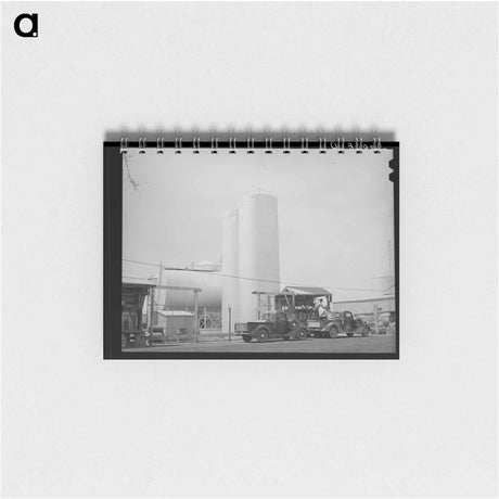 アートメモ帳-Gasoline for the Cooperative
 - ラッセル リー Memo.