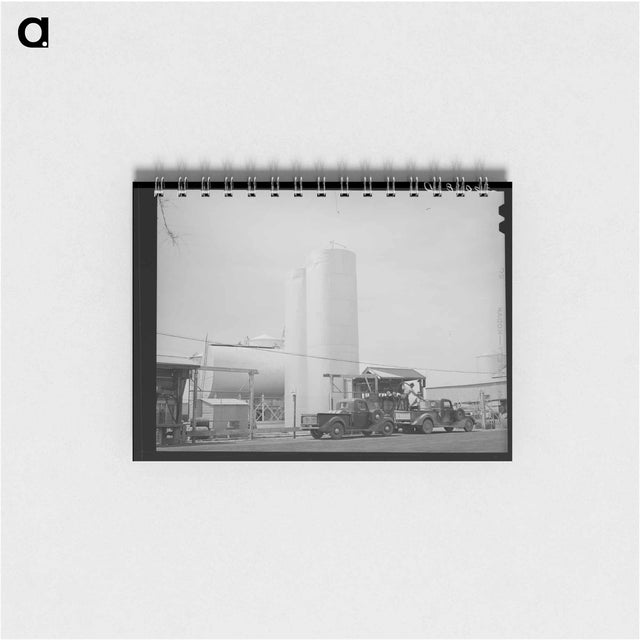 アートメモ帳-Gasoline for the Cooperative
 - ラッセル リー Memo.