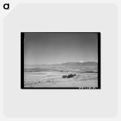 アートポストカード-Mormon Farms, Tremonton
 - ラッセル リー Postcard.