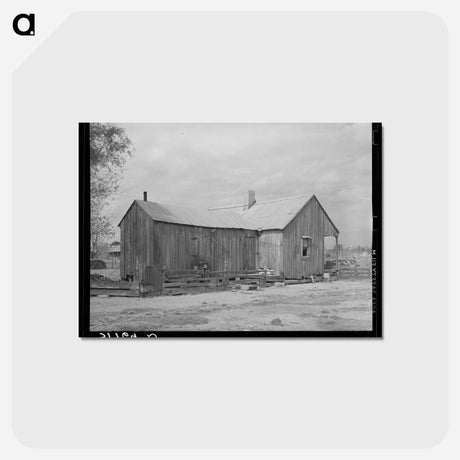 アートポストカード-Emil Kimball's Home
 - ラッセル リー Postcard.