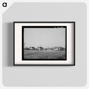 アートポスター-Houses in Earlimart
 - ラッセル リー Poster.