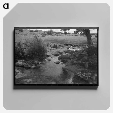 アートパネル-Concho Irrigation Spring
 - ラッセル リー Canvas.