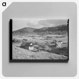 アートパネル-Farming Country at Llano de San Juan
 - ラッセル リー Canvas.