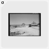 アートポストカード-Desert Ranch
 - ラッセル リー Postcard.