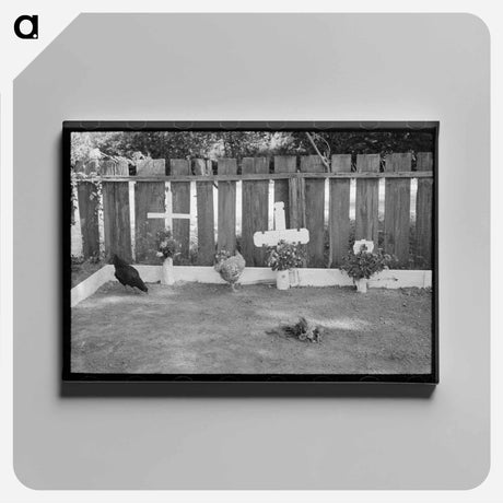 アートパネル-All Saints' Day Graves
 - ラッセル リー Canvas.