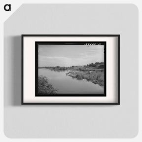 アートポスター-Boise River at Caldwell
 - ラッセル リー Poster.