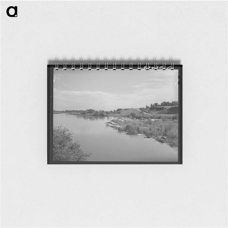 アートメモ帳-Boise River at Caldwell
 - ラッセル リー Memo.