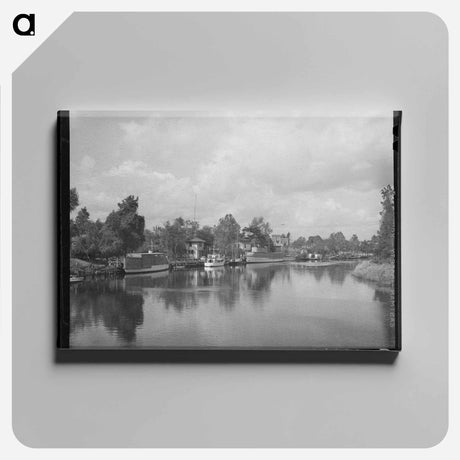 アートパネル-Houston Yacht Pen
 - ラッセル リー Canvas.