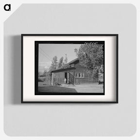 アートポスター-Yakima County Farmhouse
 - ラッセル リー Poster.