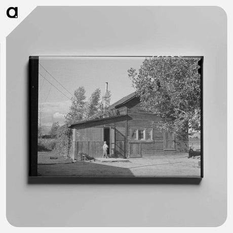 アートパネル-Yakima County Farmhouse
 - ラッセル リー Canvas.
