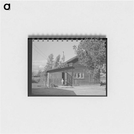 アートメモ帳-Yakima County Farmhouse
 - ラッセル リー Memo.