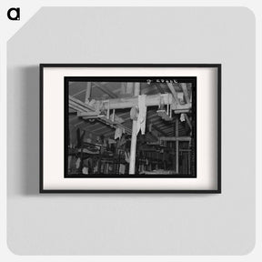 アートポスター-Bunkhouse at Logging Camp
 - ラッセル リー Poster.