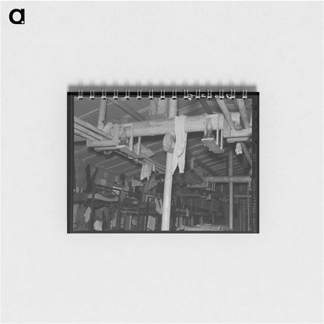 アートメモ帳-Bunkhouse at Logging Camp
 - ラッセル リー Memo.
