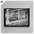 アートパネル-Machinery in Abandoned Excelsior Mill
 - ラッセル リー Canvas.