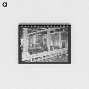 アートメモ帳-Machinery in Abandoned Excelsior Mill
 - ラッセル リー Memo.