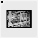 アートポストカード-Machinery in Abandoned Excelsior Mill
 - ラッセル リー Postcard.