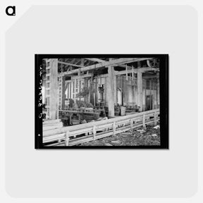 アートポストカード-Machinery in Abandoned Excelsior Mill
 - ラッセル リー Postcard.