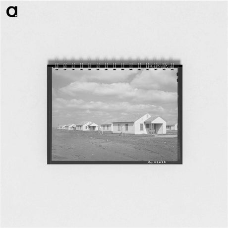 アートメモ帳-Migratory Labor Camp Houses
 - ラッセル リー Memo.