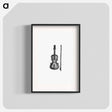 アートポスター-Violin Engraving
 - 大英図書館 Poster.