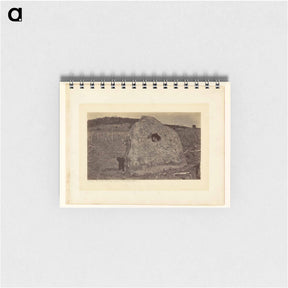 アートメモ帳-Hacienda Naranga, Ancient Sacrificial Stone
 - エドワード マイブリッジ Memo.