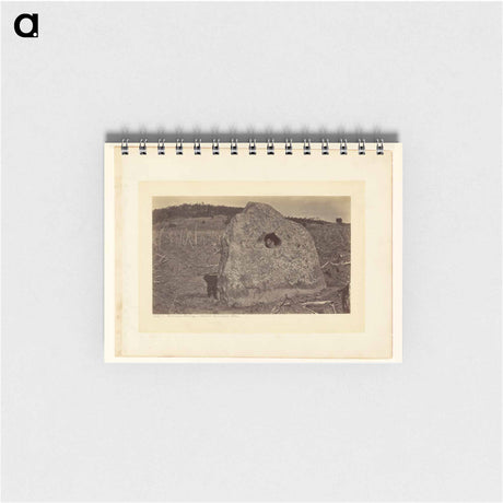 アートメモ帳-Hacienda Naranga, Ancient Sacrificial Stone
 - エドワード マイブリッジ Memo.