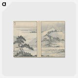 アートポストカード-Hokusai's Fugaku Hyakkei - 葛飾 北斎 Postcard.