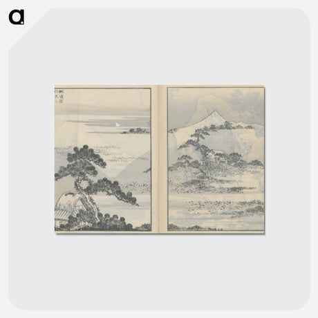 アートポストカード-Hokusai's Fugaku Hyakkei - 葛飾 北斎 Postcard.