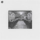 アートメモ帳-Nurses' Dining Hall, Thanksgiving Day, Base Hospital No. 13, Limoges, France
 - 国立医学図書館 Memo.