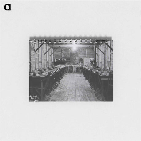 アートメモ帳-Nurses' Dining Hall, Thanksgiving Day, Base Hospital No. 13, Limoges, France
 - 国立医学図書館 Memo.