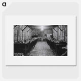 アートポスター-Nurses' Dining Hall, Thanksgiving Day, Base Hospital No. 13, Limoges, France
 - 国立医学図書館 Poster.