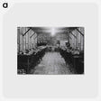 アートポストカード-Nurses' Dining Hall, Thanksgiving Day, Base Hospital No. 13, Limoges, France
 - 国立医学図書館 Postcard.