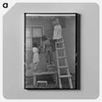 アートパネル-Adobe House Plastering
 - ラッセル リー Canvas.
