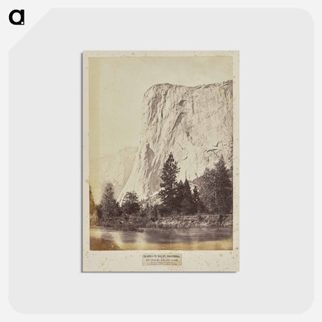 アートポストカード-Yo-Sem-i-te Valley
 - エドワード マイブリッジ Postcard.